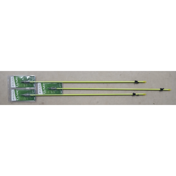 LOT OF 3 - MUZZY GAR POINT BOWFISHING ARROW - NIB
