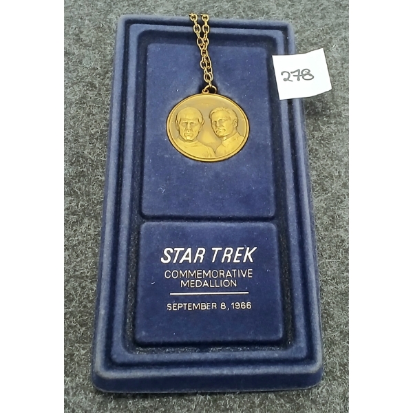 1966 STAR TREK COMMEMORATIVE MEDALLION
