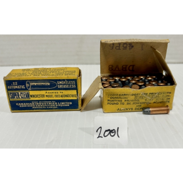 AMMO: APPROX 95X CIL .22 AUTO - 45 GR LRN