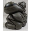 Image 9 : "MY SON'S FIRST STEPS" BY SILAS KAYAKJUAK(1956 - 2024) - STONE