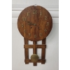 Image 1 : A. PEQUEGNAT BERLIN "OTTAWA" 8 DAY OAK WALL CLOCK