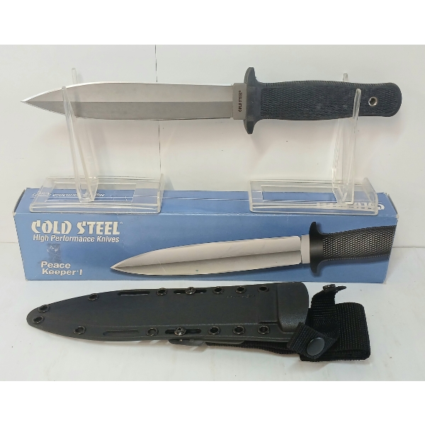 COLD STEEL PEACEKEEPER I KNIFE W/ SHEATH