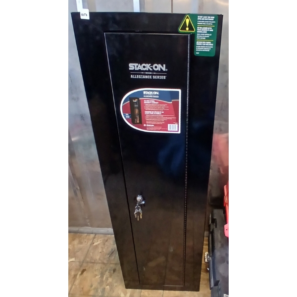 STACK-ON ALLIEGIANCE 10-GUN STEEL SECURITY CABINET