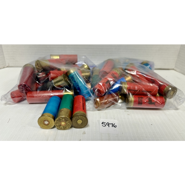 AMMO: APPROX. 60X MIXED 12 GA - 2-3/4, 3 & 3-1/2IN