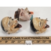 Image 3 : LOT OF 3 - CERAMIC SMOKERS
