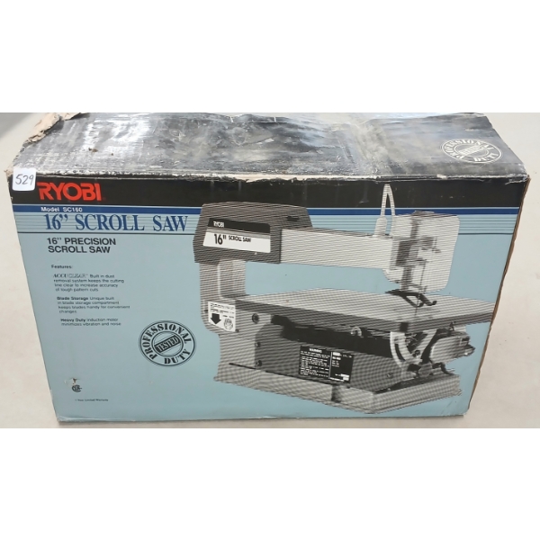 RYOBI 16" SCROLL SAW - MODEL SC160