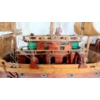 Image 4 : CHINESE JUNK SHIP MODEL W/ REVOLVING STAND