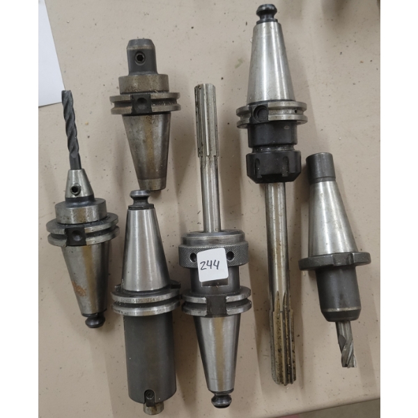 LOT OF 6 - CAT40 COLLET CHUCKS