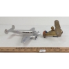 Image 2 : LOT OF 2 - NEWRAY PLASTIC DELTA & TIN LITHO AIRPLANES