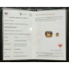 Image 6 : CUSHION CUT LOOSE NATURAL YELLOW ZIRCON ($7,221.00 APPRAISAL)