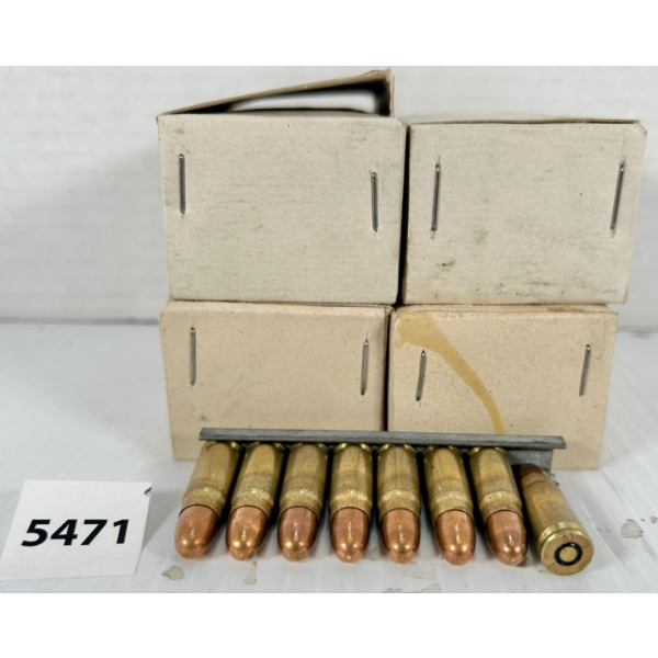 AMMO: 160X 7.62X25 MM TOKAREV - MILITARY FMJ