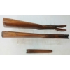 Image 3 : LOT OF 3 - UNKNOWN BUTT STOCKS & FOREND