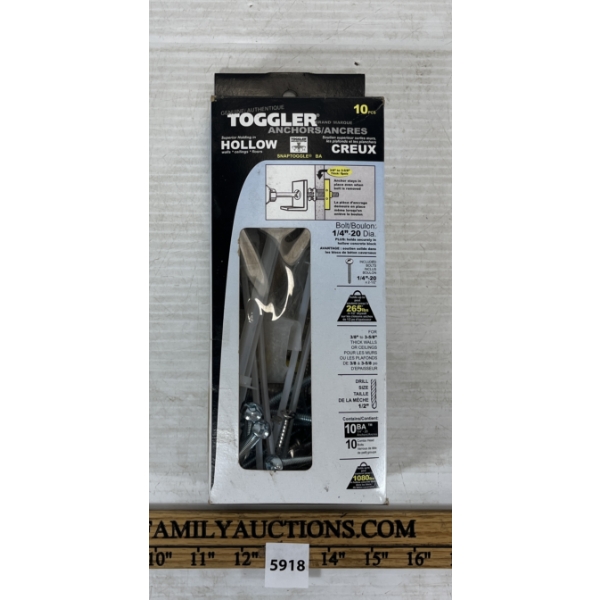 TOGGLER BRAND ANCHORS