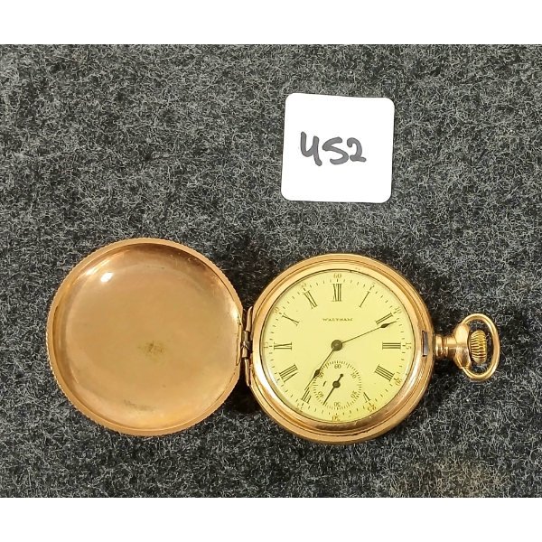AMERICAN WALTHAM 7J POCKET WATCH - MODEL 1890 - GRADE SEASIDE