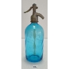 Image 3 : PERRONI RENATO TERRACINA - AZUR BLUE ACID-ETCHED BARLEY TWIST - SELTZER BOTTLE