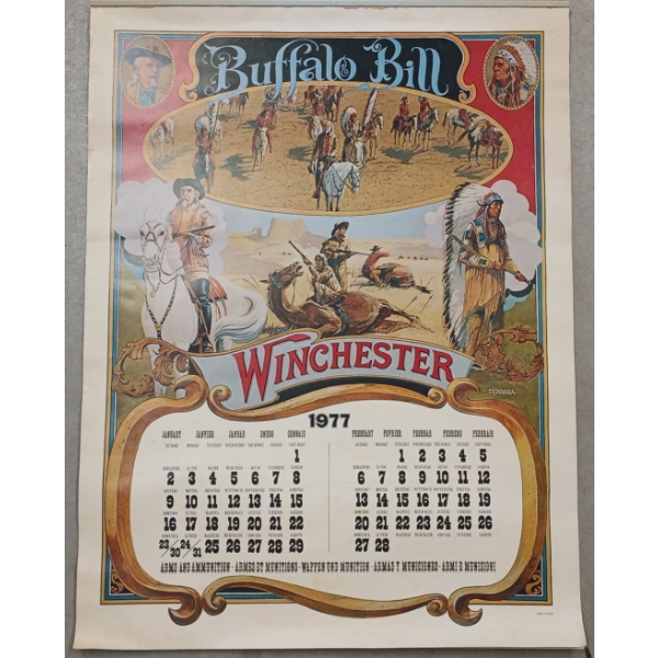 1977 WINCHESTER CALENDAR