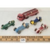 Image 1 : LOT OF 5 - DINKY TOYS DIECAST CARS - ESSO TANKER, TALBOT LAGO, MASERATI, VANWALL & FERRARI