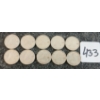 Image 1 : LOT OF 10 - 1958 CDN 10 CENT COINS