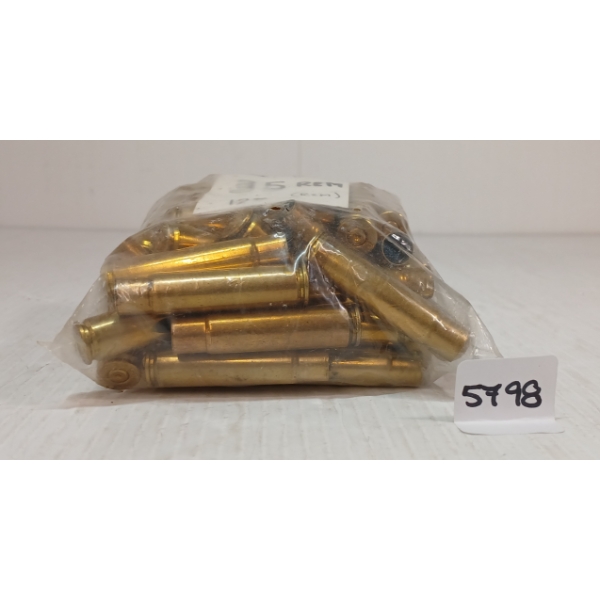 BRASS: 50X REMINGTON .35 REM - ONCE FIRED