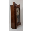Image 3 : NEW HAVEN OAK 8 DAY SHELF PARLOUR CLOCK