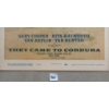 Image 2 : LOT OF 2 - 1955 "SOLDIER OF FORTUNE" & 1958 "THEY CAME TO CORDURA" MOVIE POSTERS