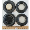 Image 2 : LOT OF 4 - GOODRICH & DUNLOP TIRE ASHTRAYS