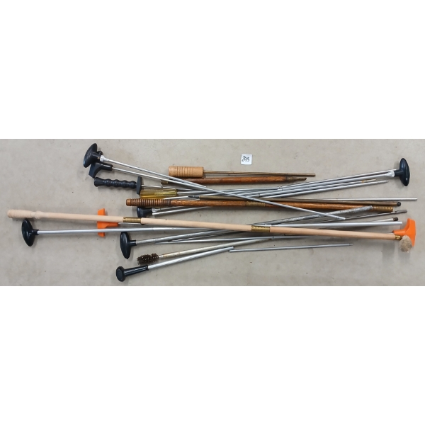 JOB LOT - CLEANING RODS & TOOLS