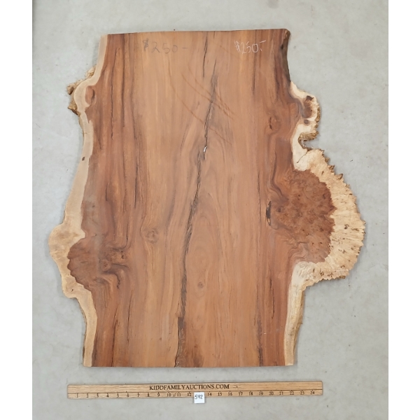 AFZELIA LIVE EDGE WOOD SLAB