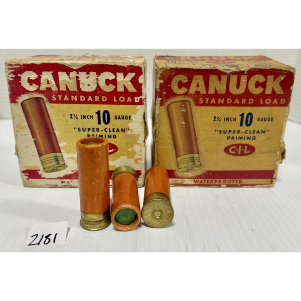 AMMO: 51X CIL CANUCK 10 GA 2-3/4 IN - #2 & #4