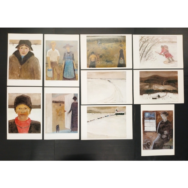 LOT OF 10 - JEAN PAUL LEMIEUX PORTFOLIO PRINTS