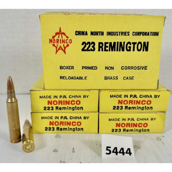 AMMO: 100X NORINCO .223 REM - FMJ