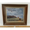 Image 1 : "AFTER HURRICANE HAZEL" BY ROBERT LEE CHADWICK(1905 - 1971) - FRAMED OIL ON BOARD