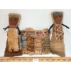 Image 1 : LOT OF 3 - PERUVIAN CHANCAY BURIAL DOLLS