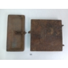 Image 2 : LOT OF 2 - CAST IRON DOORS - INCL COCKSHUTT PLOW CO. & HARTLEY FOUNDRY CO.