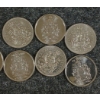 Image 4 : LOT OF 29 - 1969-2002 CDN 50 CENT SILVER COINS