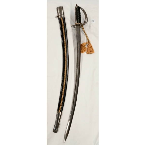 CAVALRY SABER W/ SCABBARD