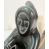 Image 2 : KAYAKER BY SIMEONIE UPPIK (PRS CDN ARTIST) - SINEW, STONE & WOOD