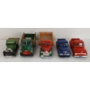 Image 3 : LOT OF 5 - DIECAST VEHICLE MODELS - INCL 1934 FORD PLATFORM TRUCK, RAILWAY EXPRESS AGENCY TRUCK, ETC