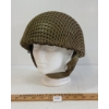 Image 1 : 1943 BRITISH ARMOURED VEHICLE HELMET W/ NET