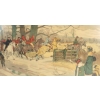Image 2 : FOX HUNT BY LUPIN(?) - FRAMED PRINT