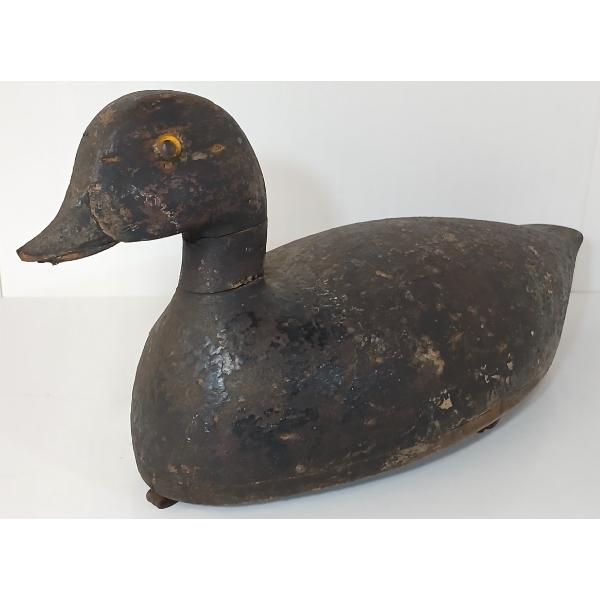 GOLDEN EYED DECOY DUCK W/ WEIGHT