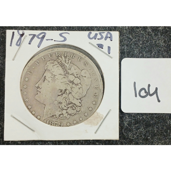 1879 US SILVER DOLLAR
