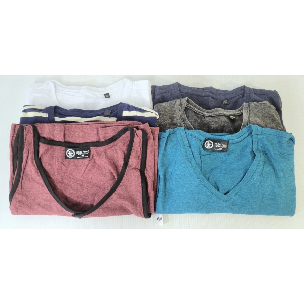 LOT OF 5 - ALLDAY MEN'S LARGE SHIRTS 