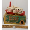 Image 2 : LOT OF 2 - MARX RIVER QUEEN PADDLE WHEEL STEAMERS