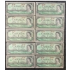 Image 2 : LOT OF 21 - 1967 CDN $1 BANKNOTES