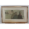 Image 1 : "LE TRIANGLE" BY CLAUDE LE SAUTEUR - FRAMED SILKSCREEN