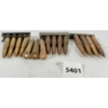 Image 1 : AMMO: 15X MILITARY CARTRIDGES ON CLIPS - FMJ