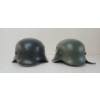 Image 3 : LOT OF 2 - WWII GERMAN M42 HELMET MODELS