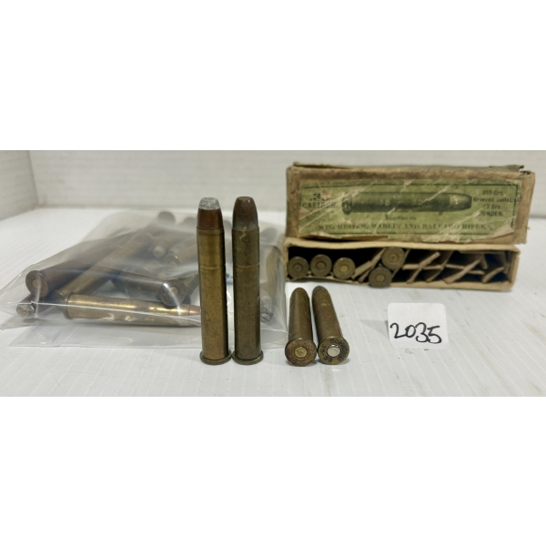 AMMO: 31X MIXED .38-55 WIN - SP & LFP