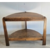 Image 5 : MIXED WOOD CRESCENT MOON END TABLE